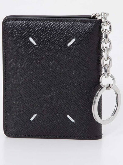 Stitch Keyring Card Wallet Black - MAISON MARGIELA - BALAAN 2