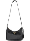 Saffiano Leather Mini Bag Black - PRADA - BALAAN 4