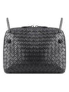 Nodini Intrecciato Cross Bag Black - BOTTEGA VENETA - BALAAN 2