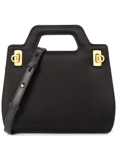 Wanda Mini Bag Black - SALVATORE FERRAGAMO - BALAAN 2