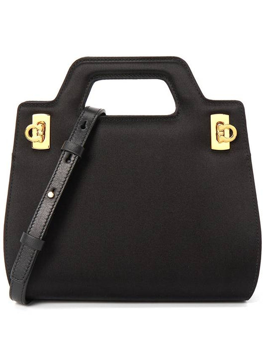 Wanda Mini Bag Black - SALVATORE FERRAGAMO - BALAAN 2