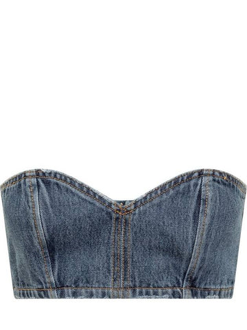 Monot Denim Headband Top - MONOT - BALAAN 1