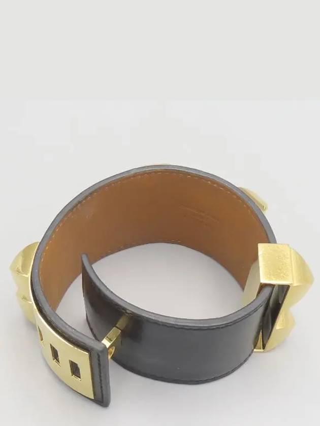 Black color bracelet jewelry - HERMES - BALAAN 3