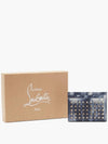 Chios Carpe Empire Punk Spike Card Wallet Blue Denim - CHRISTIAN LOUBOUTIN - BALAAN 6