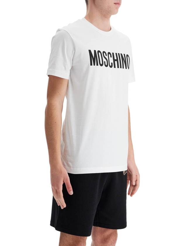 t-shirt with logo print - MOSCHINO - BALAAN 2