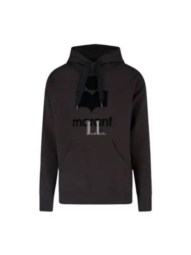 Miley Logo Hoodie Faded Black - ISABEL MARANT - BALAAN 2