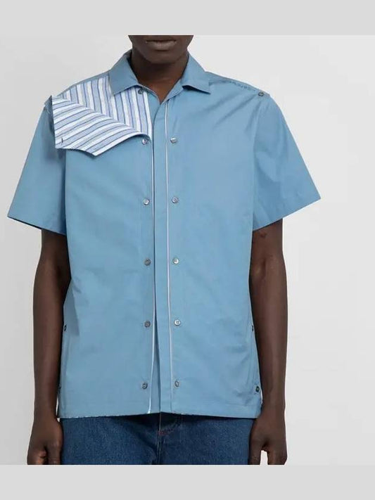 Button panel short sleeve shirt SHIRT51S22 BLUE - Y/PROJECT - BALAAN 1