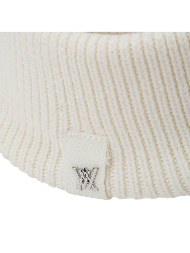 Official SOLID KNIT VISOR WH - ANEWGOLF - BALAAN 6