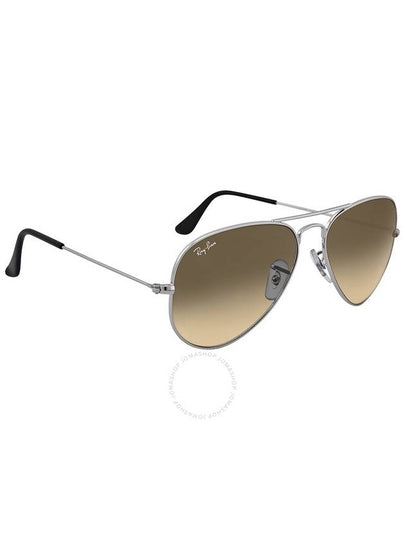 Ray Ban Aviator Gradient Light Grey Unisex Sunglasses RB3025 003/32 55 - RAY-BAN - BALAAN 2