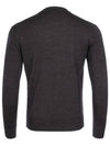 Men's ORB Embroidered Logo Wool Knit Top Black - VIVIENNE WESTWOOD - BALAAN 3