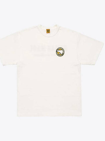 Graphic Short Sleeve T Shirt 17 White HM28TE020 - HUMAN MADE - BALAAN 1