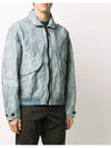 Big Loom Camo Zip-up Jacket Blue - STONE ISLAND - BALAAN 4