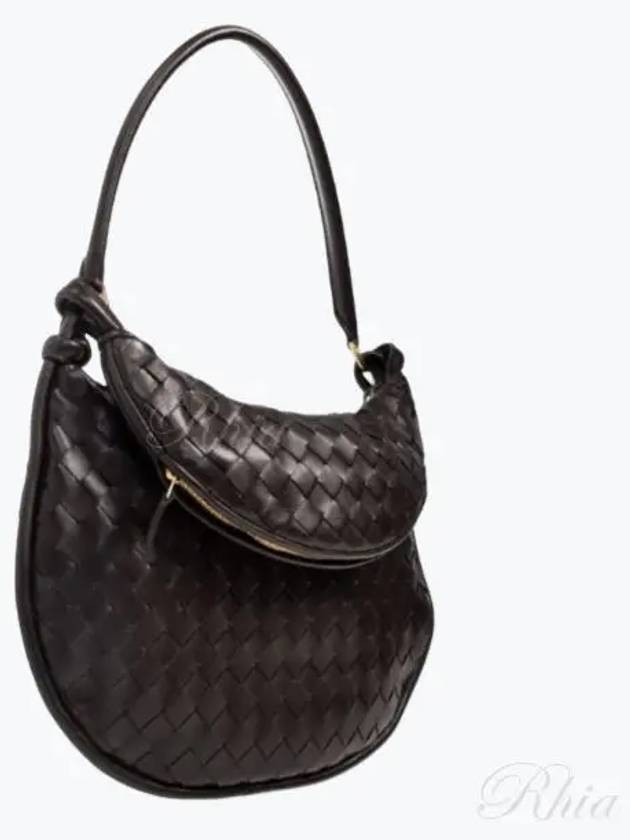 Intrecciato Gemelli Medium Tote Bag Brown - BOTTEGA VENETA - BALAAN 2