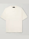 Cloud Dancer Logo Print Cotton Short Sleeve T-Shirt Off White - FEAR OF GOD ESSENTIALS - BALAAN 2