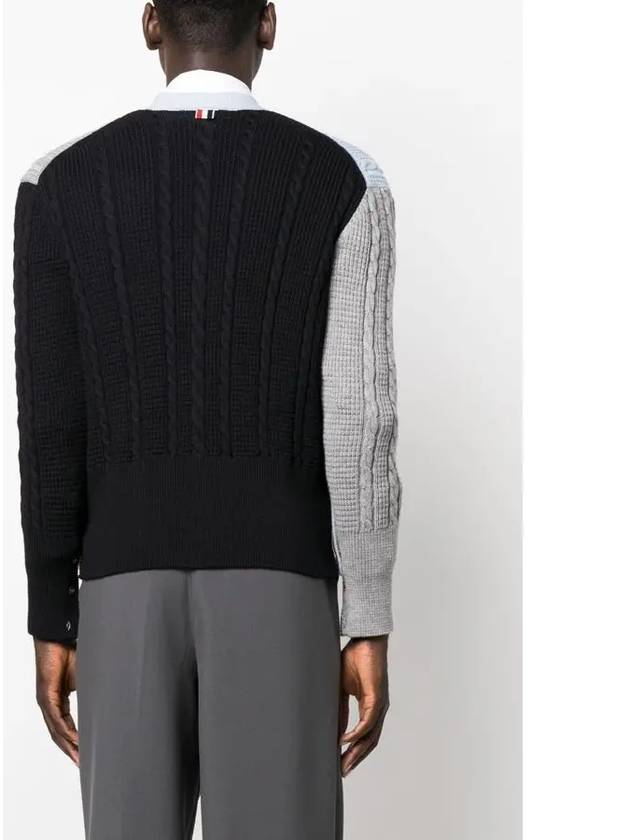 Single Breasted Button Cardigan - THOM BROWNE - BALAAN 6