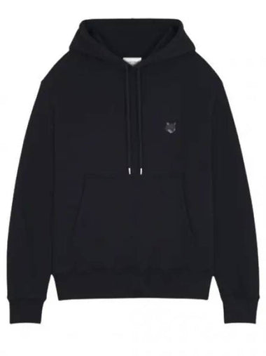 Bold Fox Head Patch Comfort Hoodie Black - MAISON KITSUNE - BALAAN 1