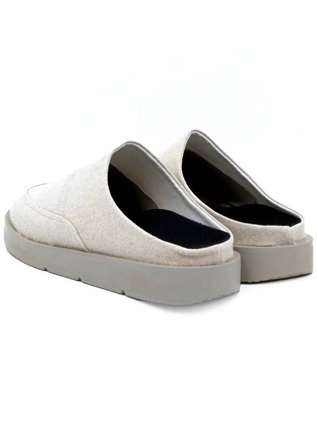 Men's Canvas Basic Slippers Ivory - SUPENER - BALAAN 5