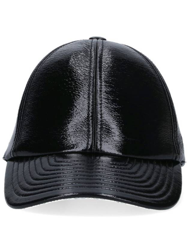 Signature Reedition Vinyl Ball Cap Black - COURREGES - BALAAN 2