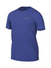 Men's Team Legend Short Sleeve T-Shirt Blue - NIKE - BALAAN 2