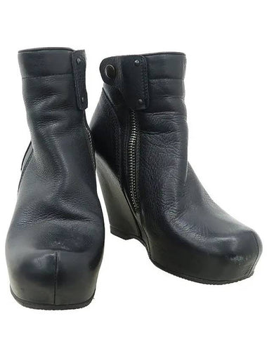 Smith Market black color boots women s shoes - RICK OWENS - BALAAN 1