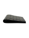 Victoire Wallet In Canvas And Calfskin Black - GOYARD - BALAAN 7