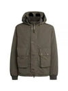 Chrome R Goggles Hooded Jacket Olive - CP COMPANY - BALAAN 2