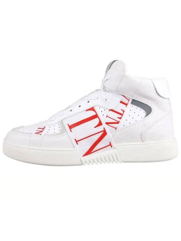 VL7N high top sneakers white - VALENTINO - BALAAN.