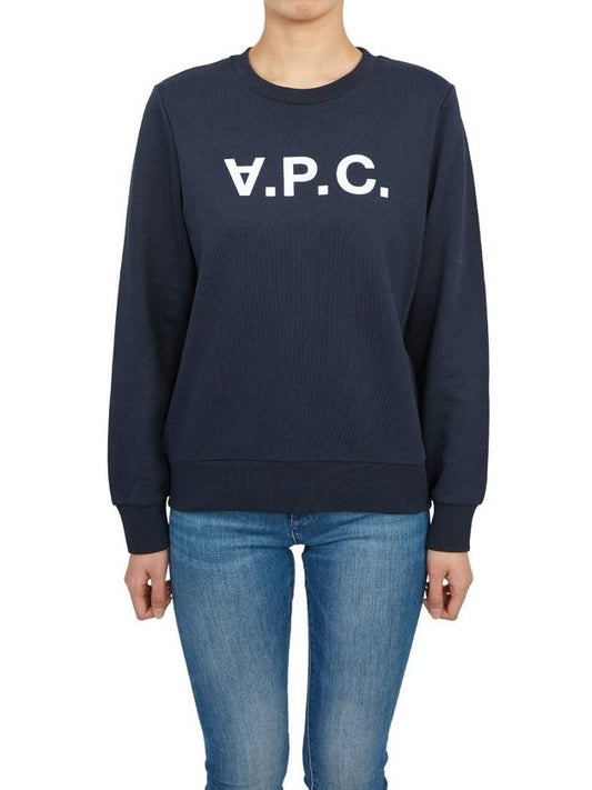 VPC Logo Sweatshirt Navy - A.P.C. - BALAAN 2