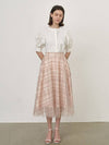 Stella Stella A-line skirt pink - AME - BALAAN 4