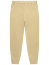 Men's Logo Jogger Sweatpants Beige SW23PPA01BI - SOLEW - BALAAN 3