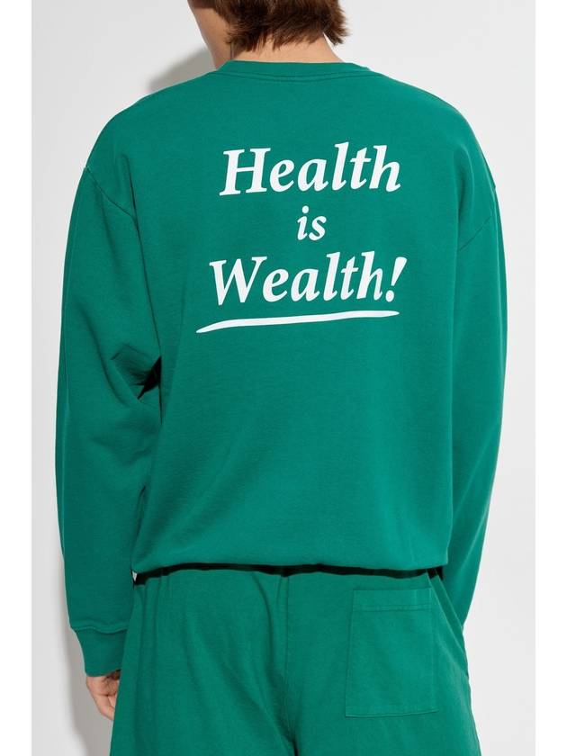 Sporty & Rich Sweatshirt From The Health Is Wealth Collection, Unisex, Green - SPORTY & RICH - BALAAN 6