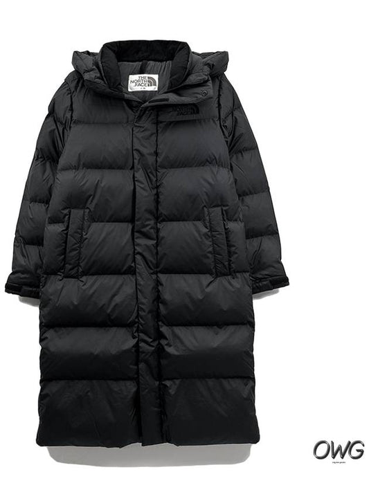 Long padding White Label Women Men ON BALL AIR - THE NORTH FACE - BALAAN 2