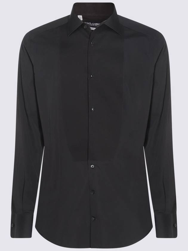 23 fw Cotton Shirt WITH FRONTAL PLASTRON G5EN5TFU5U8N0000 B0650450750 - DOLCE&GABBANA - BALAAN 2