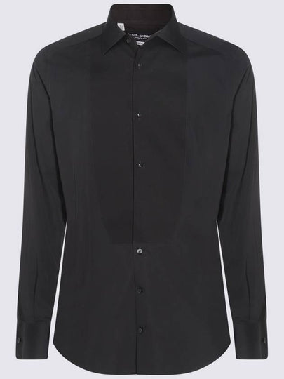 23 fw Cotton Shirt WITH FRONTAL PLASTRON G5EN5TFU5U8N0000 B0650450750 - DOLCE&GABBANA - BALAAN 2