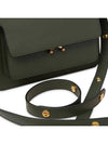 Saffiano Trunk Medium Shoulder Bag Green - MARNI - BALAAN 7