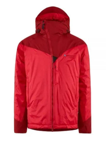 Bifrost Hooded Jacket True Red Men 10025 246 - KLATTERMUSEN - BALAAN 1