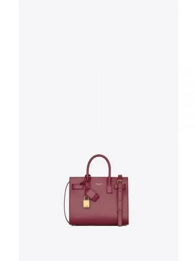 Women's Sac De Jour Tote Bag Red - SAINT LAURENT - BALAAN 2