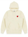 Play Red Wappen Hood P1 T174 3 Cream - COMME DES GARCONS - BALAAN 2