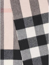 Check Cashmere Scarf Ash Rose - BURBERRY - BALAAN 5