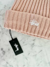 AU Australia graffiti rib knit beanie ST715007 blush pink ONE SIZE - STUSSY - BALAAN 6