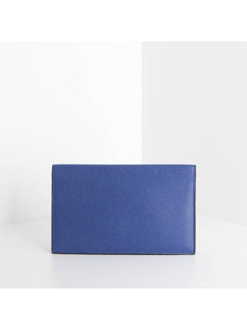 10CC Long Wallet Blue - VALEXTRA - BALAAN 1