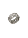 LV Mosaic Cuban Ring Silver - LOUIS VUITTON - BALAAN 1