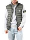 Chamber R Nylon Down Vest Musk Green - STONE ISLAND - BALAAN 2