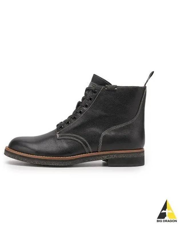 Tumbled leather boots black - POLO RALPH LAUREN - BALAAN 1