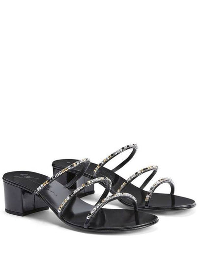 Giuseppe Zanotti 40mm Rhinestone Embellished Sandals, Brand Size 35 ( US Size 5 ) - GIUSEPPE ZANOTTI - BALAAN 2