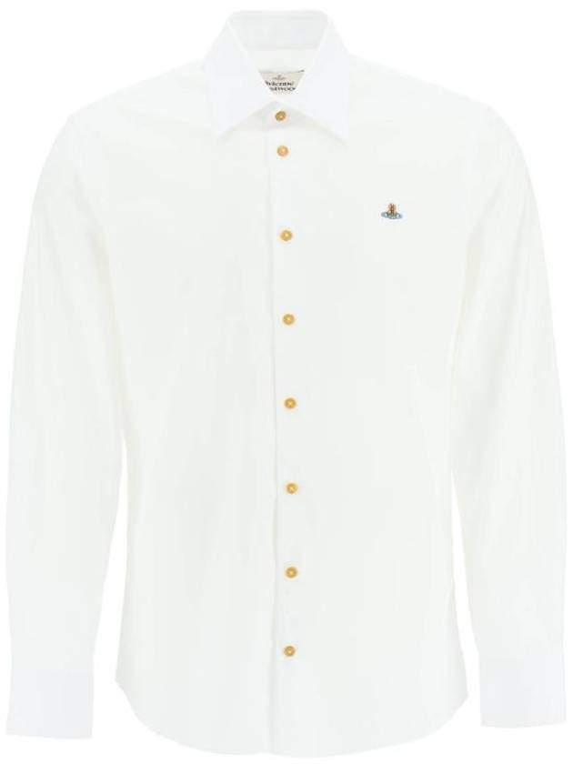 long sleeve shirt 2401000JW009QBS WHITE - VIVIENNE WESTWOOD - BALAAN 2