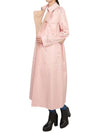 Cotton Gabardine Trench Coat Pink - BURBERRY - BALAAN 11