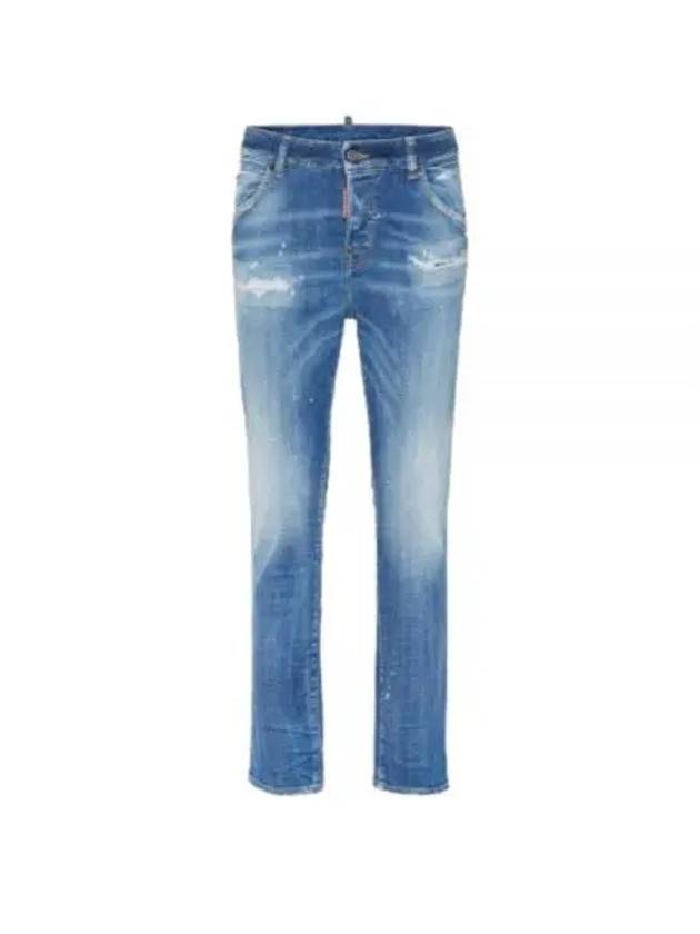 Cool Girl Light Heritage Wash Slim Fit Jeans Blue - DSQUARED2 - BALAAN 2