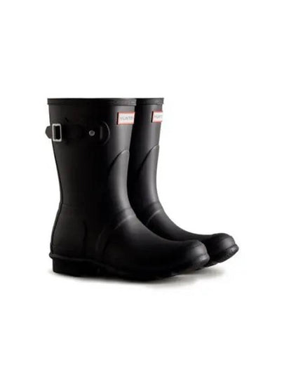 Original Matte Short Rain Boots Black - HUNTER - BALAAN 2