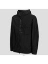 Lens Wappen Nylon Hooded Jacket Black - CP COMPANY - BALAAN 2